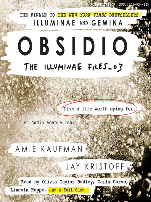 Cover image for Obsidio